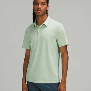 Lululemon Athletica evolution polo stretch performance cinnamon golf shirt XL